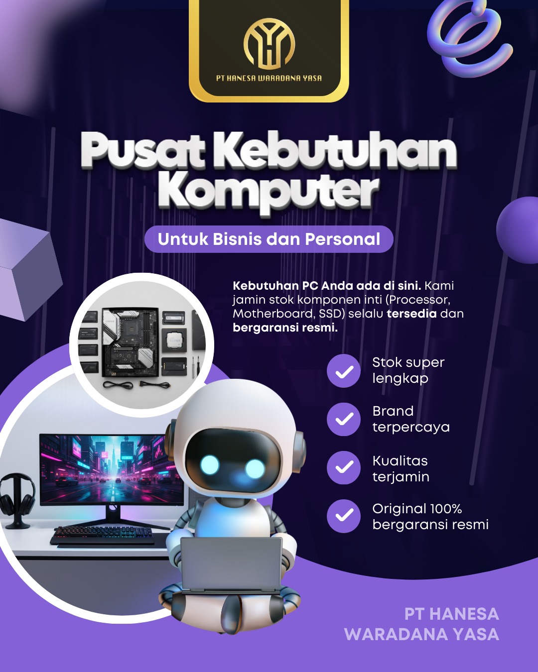 PUSAT KEBUTUHAN KOMPUTER